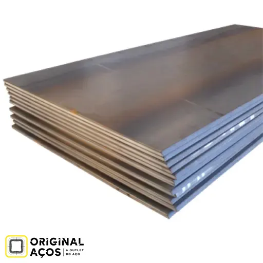 Chapa inox cortada para revestimento