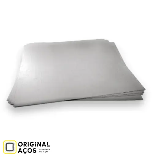 Chapa inox padrão para indústria