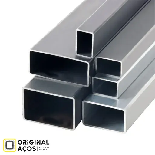 Tubo de aço galvanizado indicado para uso industrial
