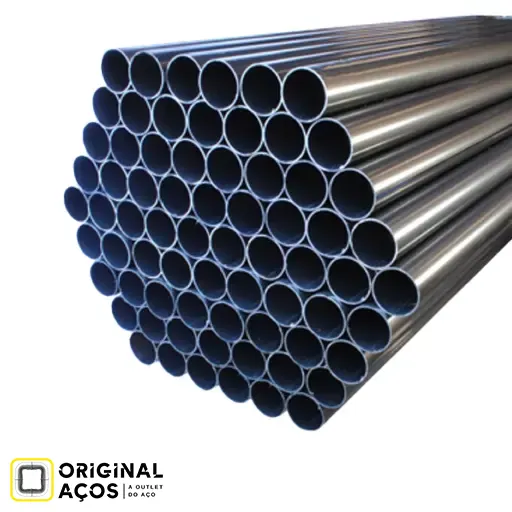 Tubo de aço galvanizado para uso industrial